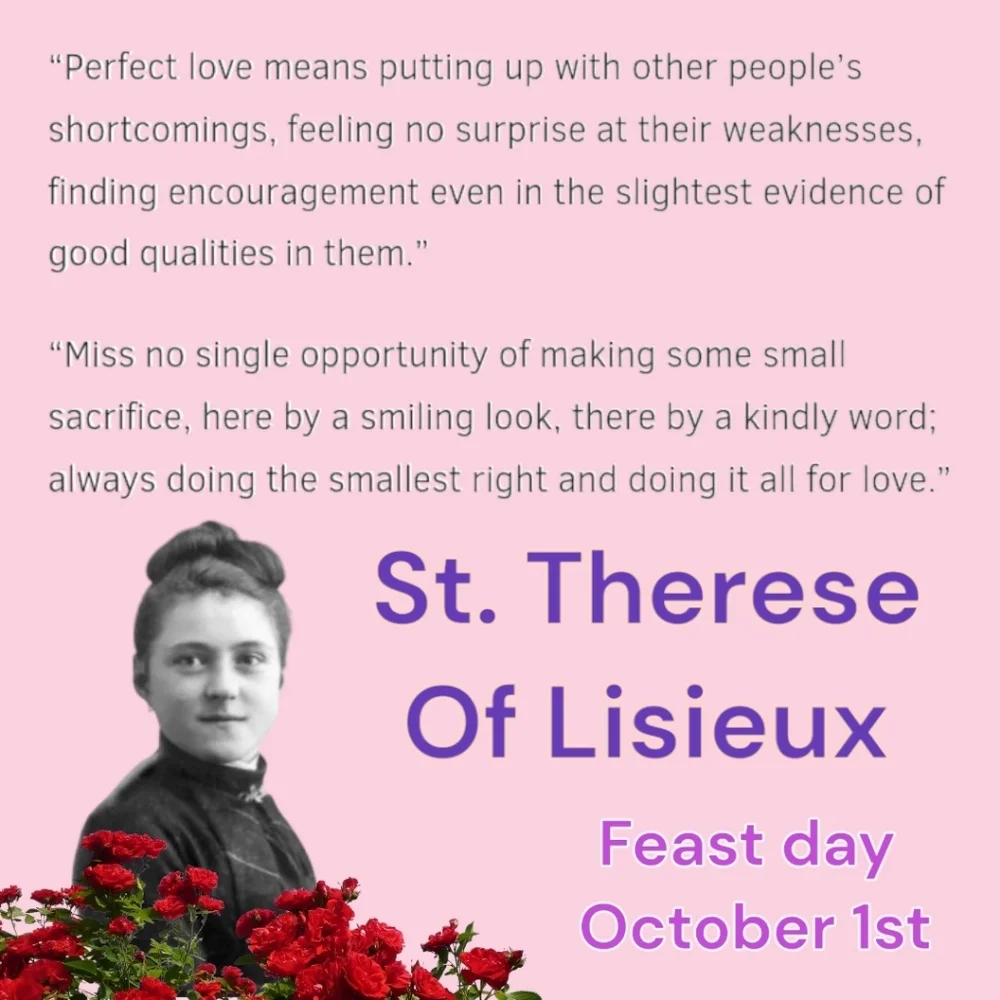 🌹 Feast day Oct. 1 🌹 - Picture 2 of 3